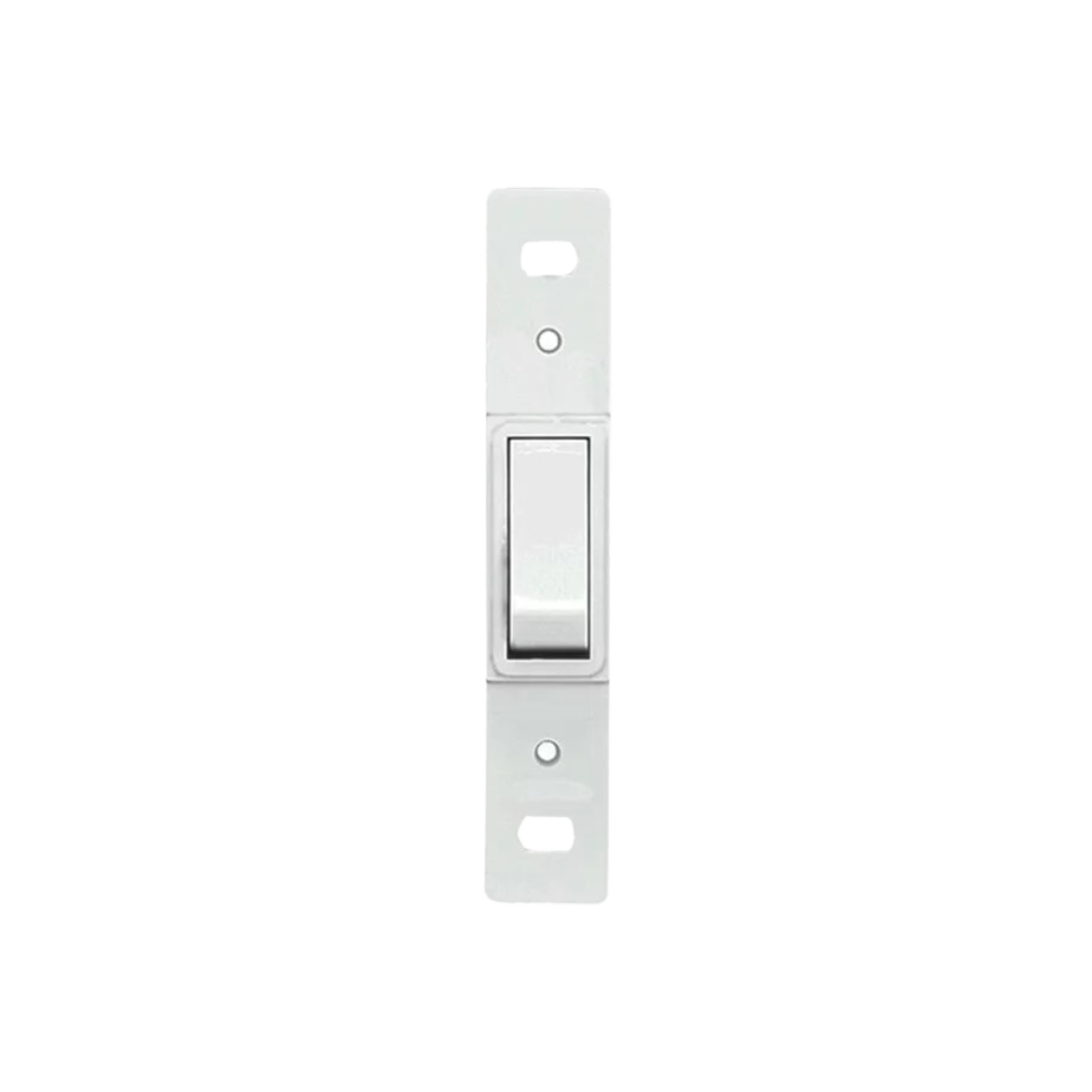 Kit 3 Interruptores Simples Branco sem Espelho - 99depot